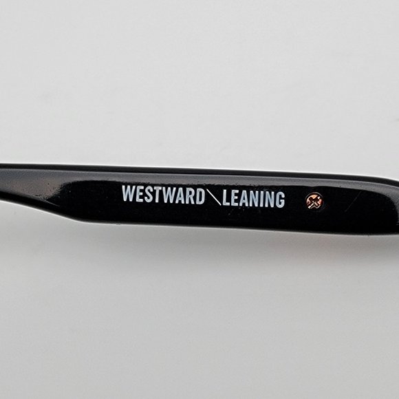 Westward Leaning Malcom No Middle 07 Rose Gold Frame Navy Blue Lens Sunglasses main image 8